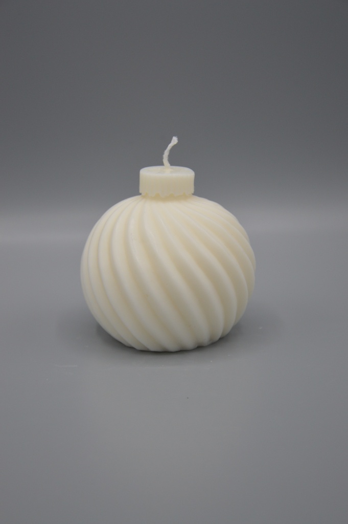 Boule de Noël Torsadée