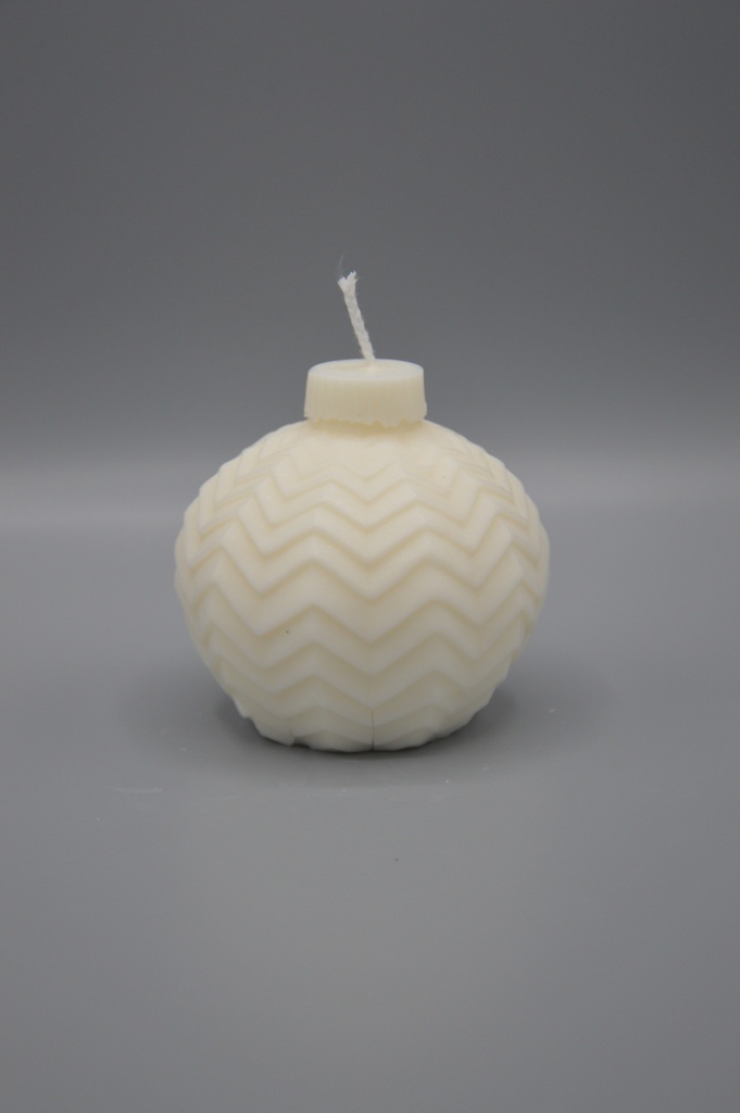 Boule de Noël Strié